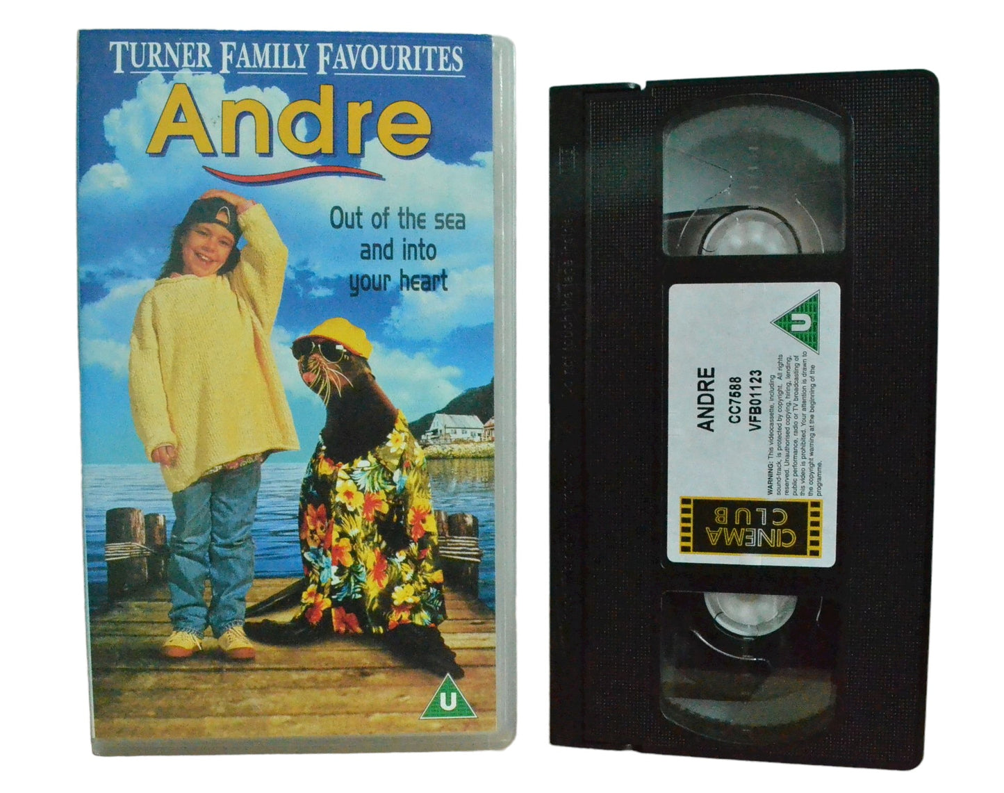 Andre - Out of the Sea and Into Your Heart - Tina Majorino - Cinema Club - Childrens - Pal VHS-