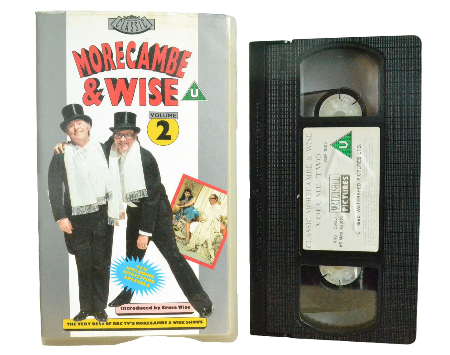 Morecambe & Wise - Volume 2 - Ernie Wise - Watershed Pictures - Comedy - Pal VHS-