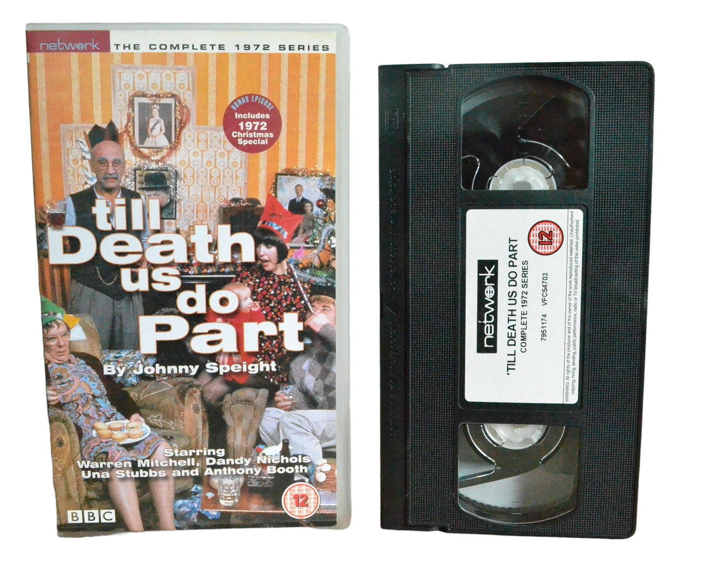 Till Death Us Do Part (Complete 1972 Series) - Warren Mitchell - Network Video - 7951174 - Comedy - Pal - VHS-