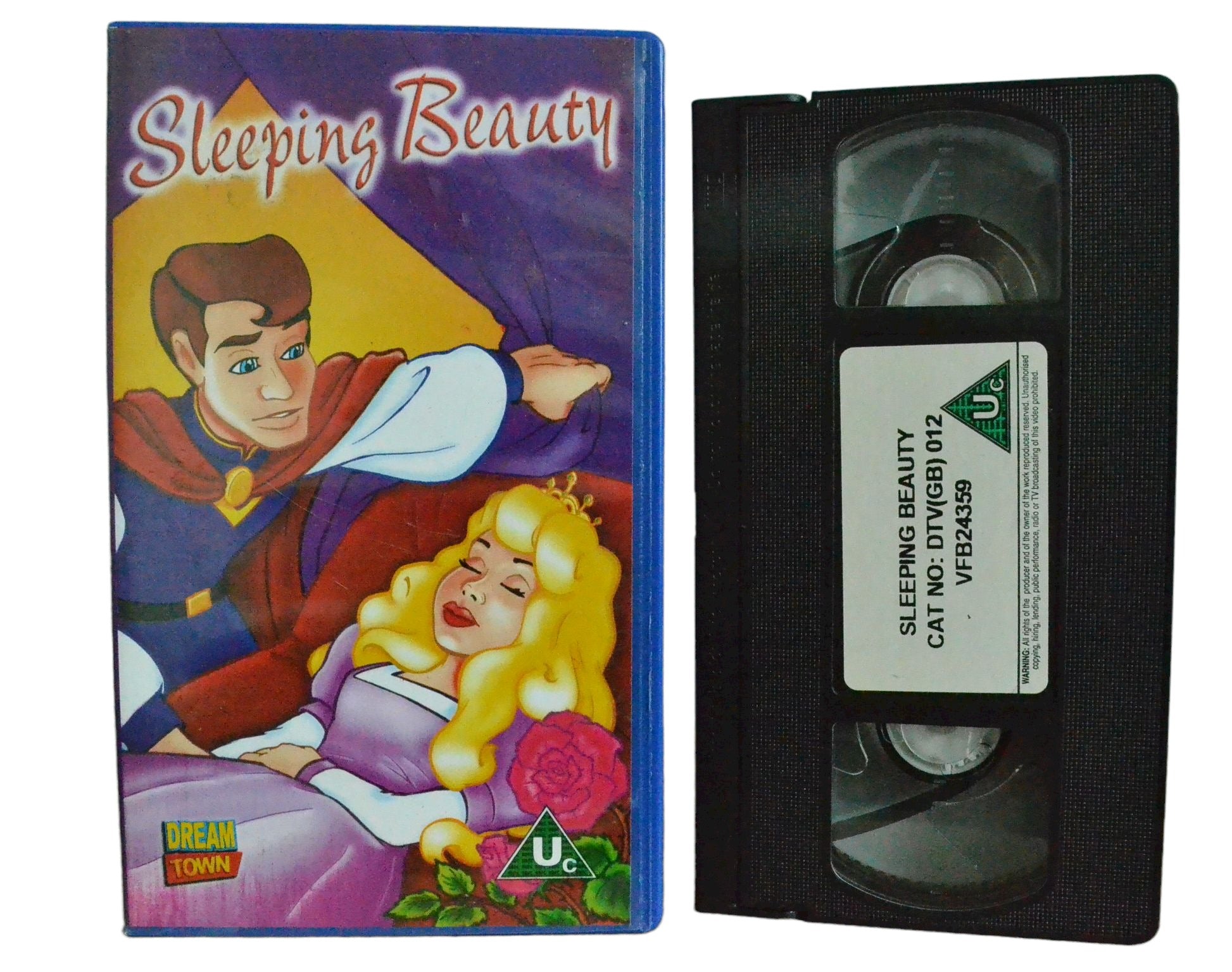 Sleeping Beauty - Dream Town - Childrens - Pal VHS-