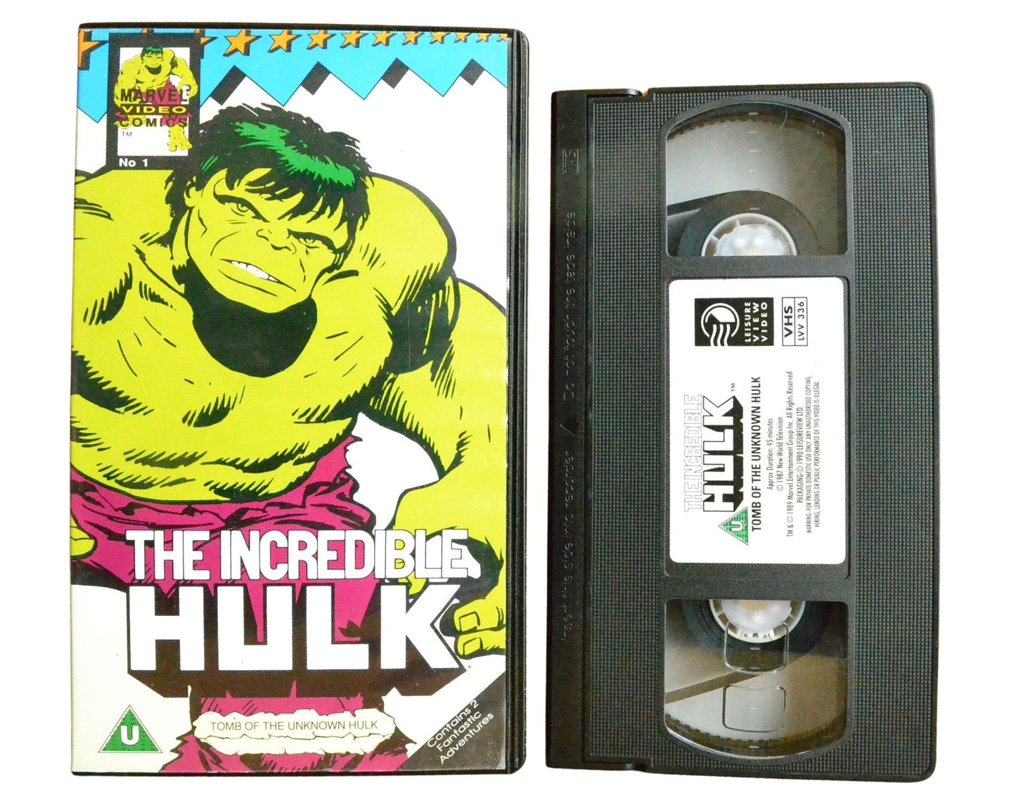 The Incredible Hulk - Children’s - Pal VHS-