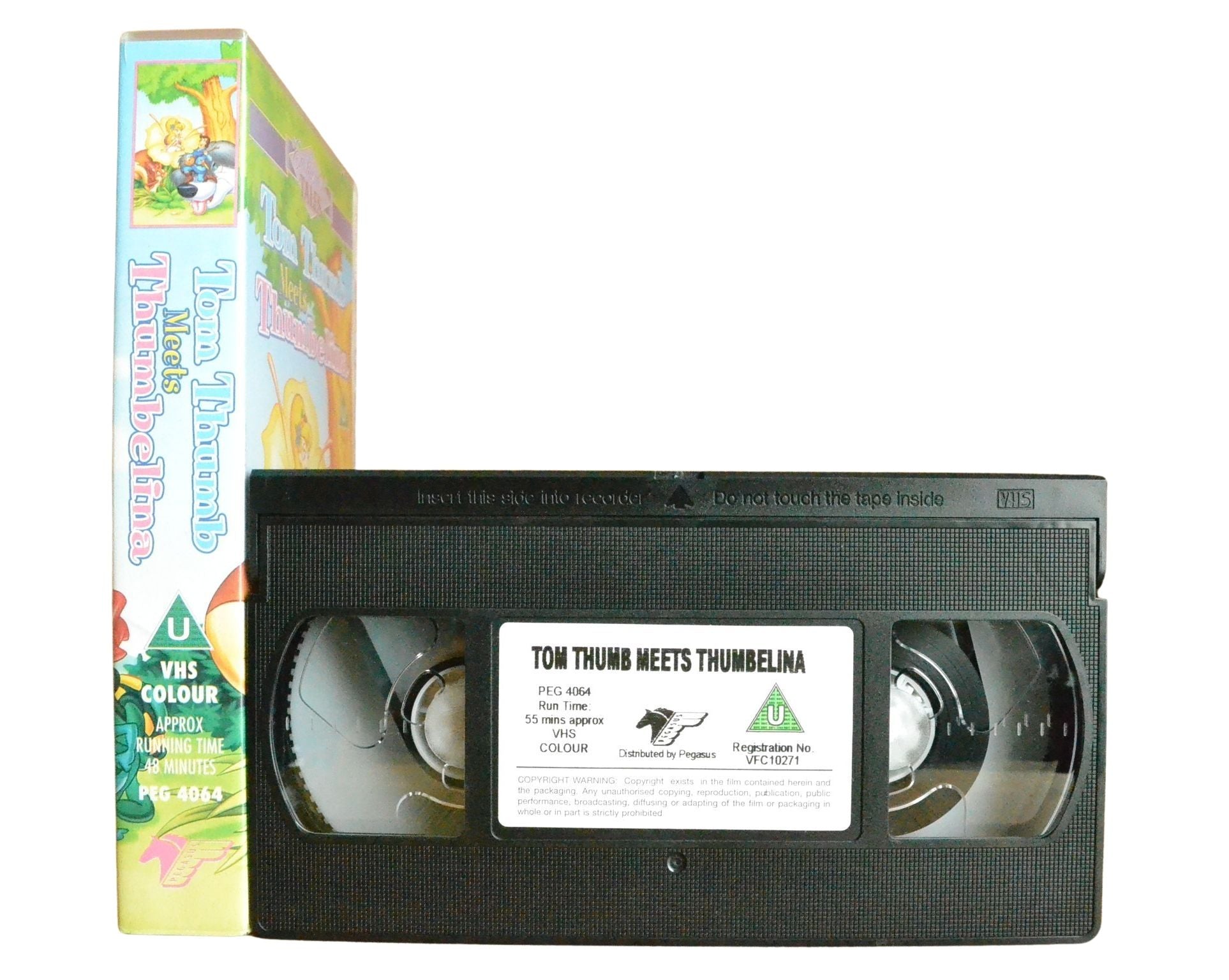 Enchanted Tales: Tom Thumb Meets Thumbelina - Children’s - Pal VHS-