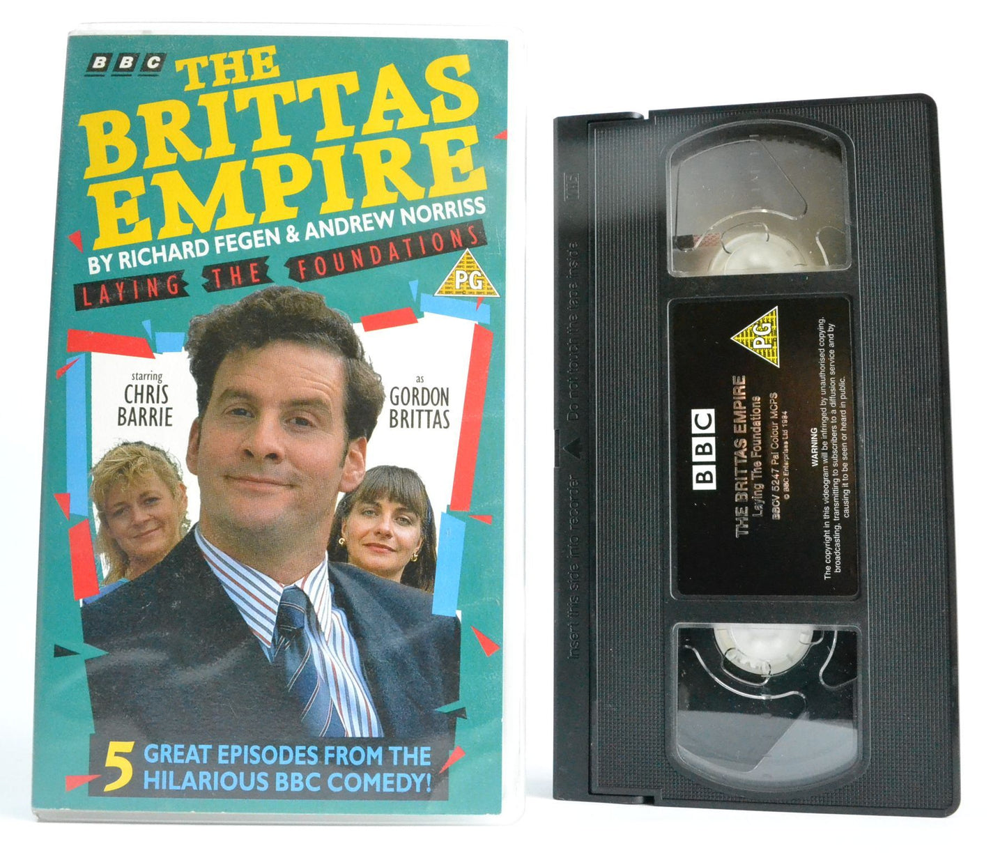 The Brittas Empire (BBC): Laying the Foundations [145 Mins] Fegen Comedy - VHS-