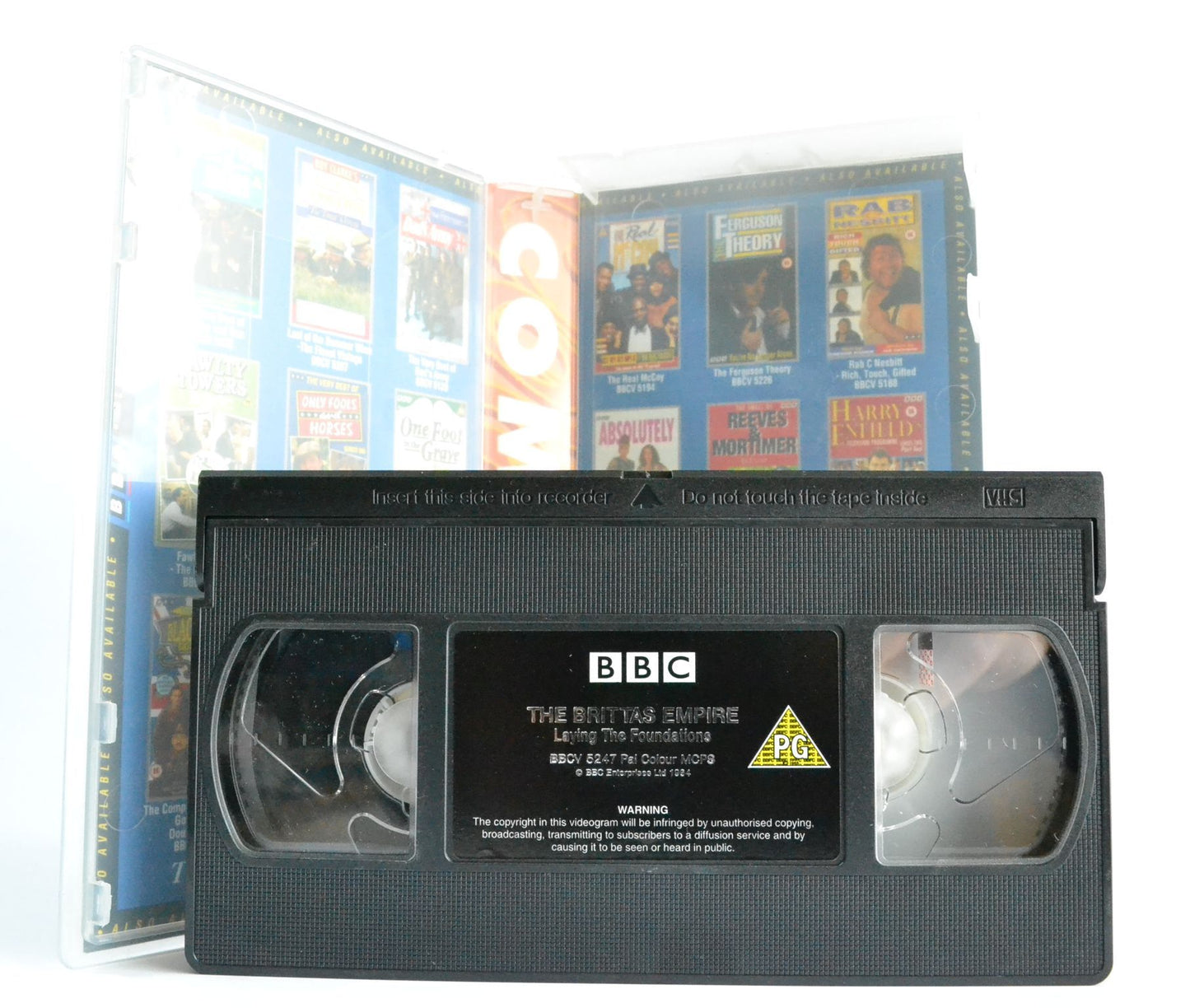 The Brittas Empire (BBC): Laying the Foundations [145 Mins] Fegen Comedy - VHS-