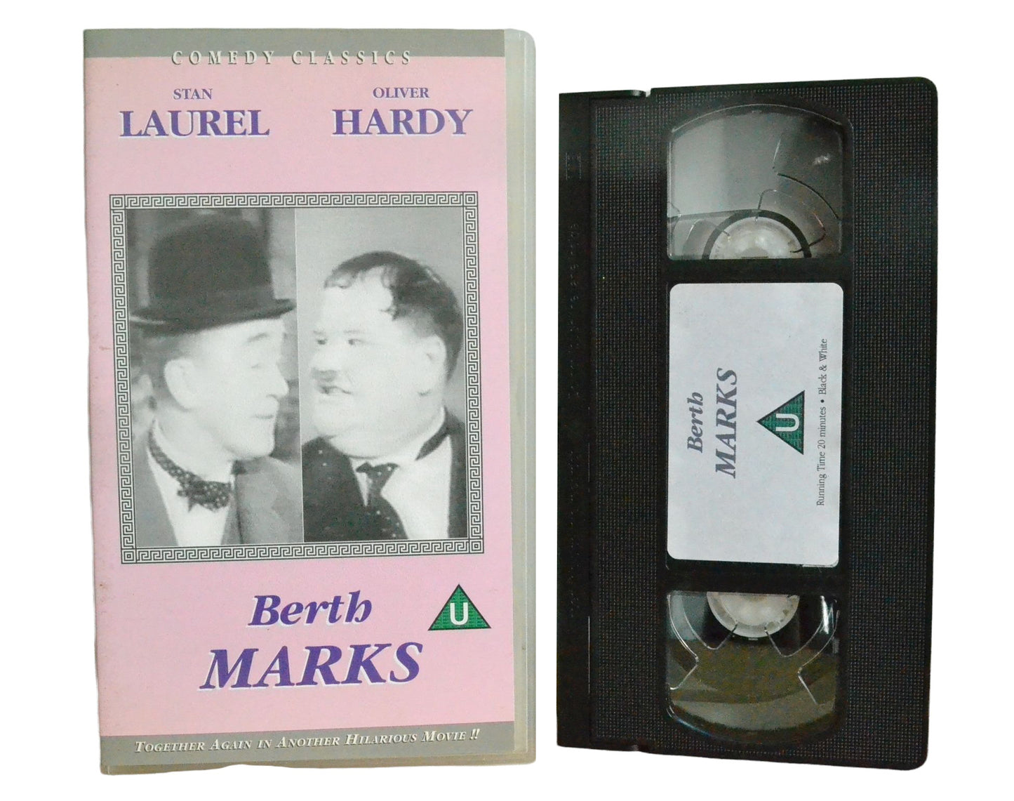 Berth Marks (Together Again in Another Hilarious Movie) - Stan Laurel - Comedy Classic - Comedy - Pal VHS-