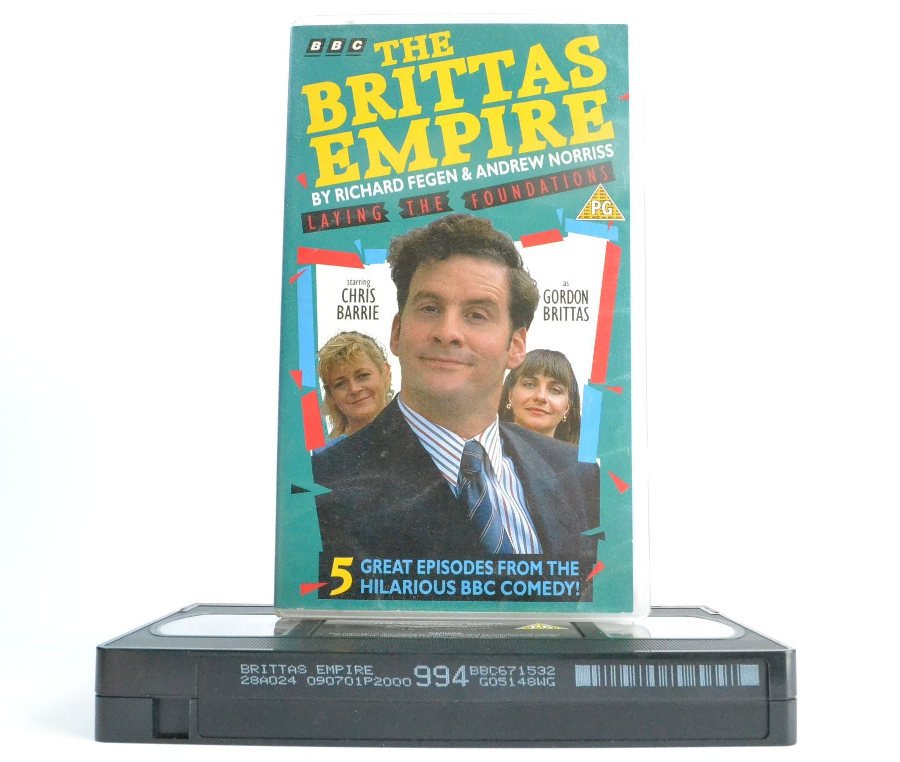 The Brittas Empire (BBC): Laying the Foundations [145 Mins] Fegen Comedy - VHS-