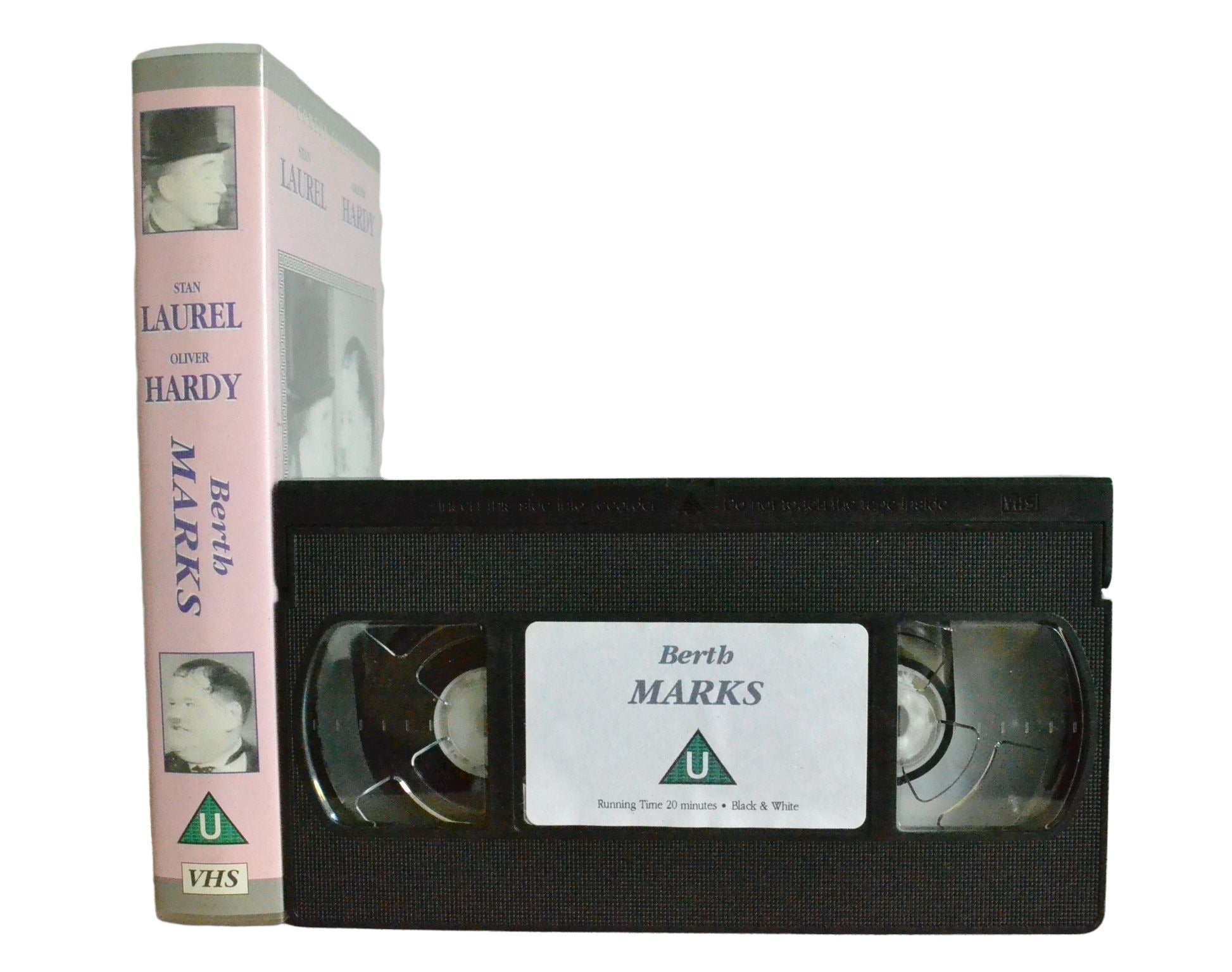 Berth Marks (Together Again in Another Hilarious Movie) - Stan Laurel - Comedy Classic - Comedy - Pal VHS-