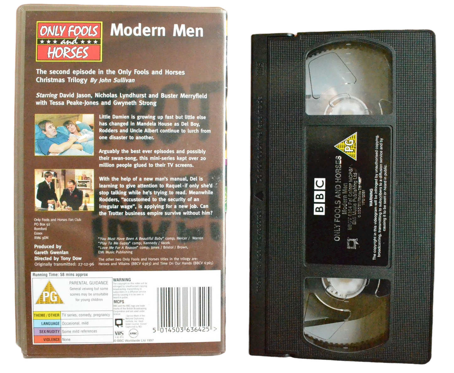 Only Fools And Horses: Modern Man - David Jason - BBC - Vintage - Pal VHS-