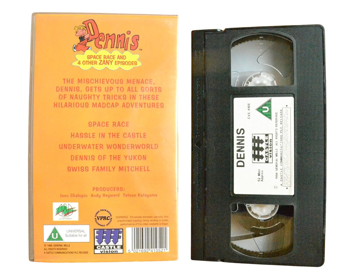 Dennis - Children’s - Pal VHS-