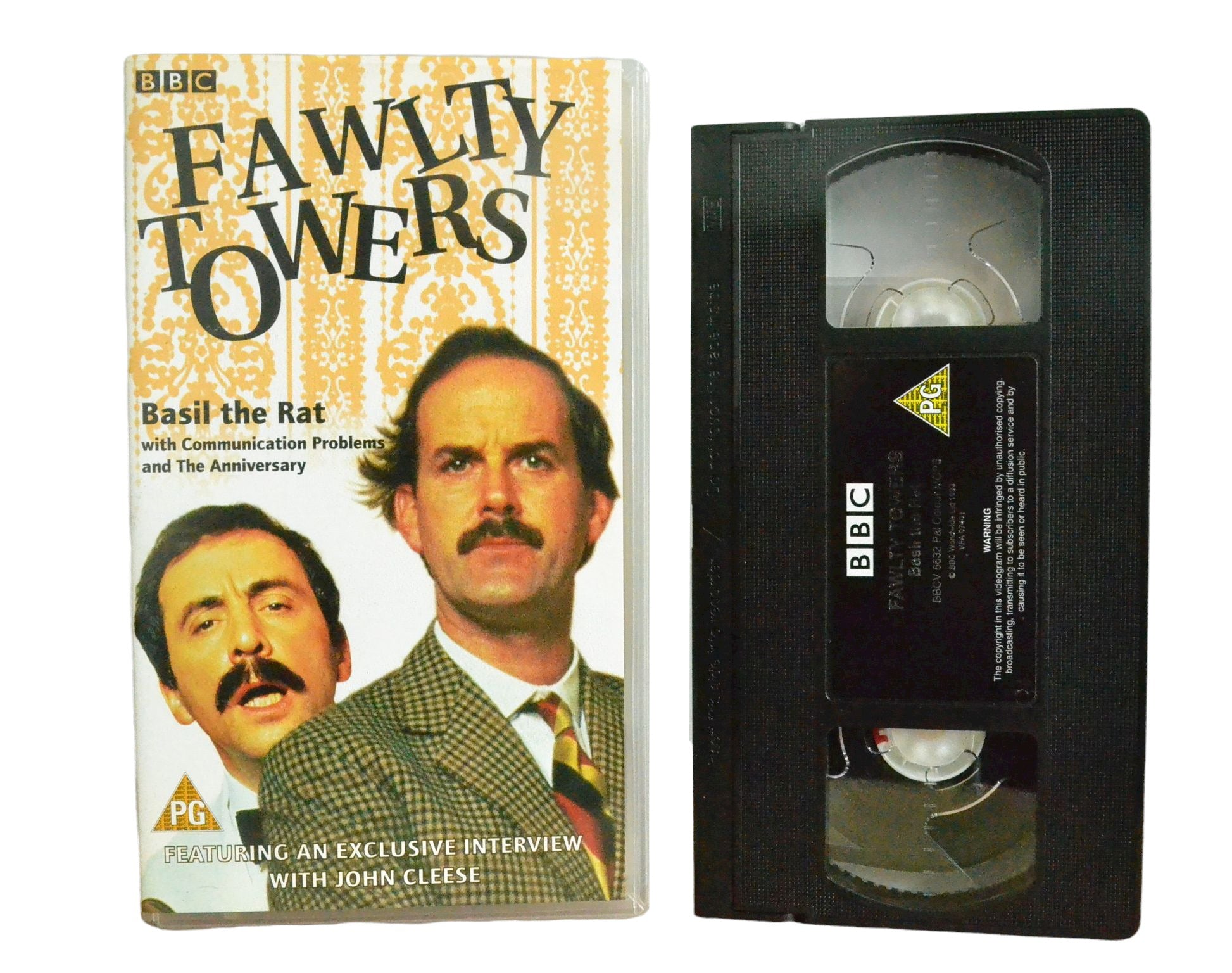 Fawlty Towers - Basil the Rat - John Cleese - BBC Video - Comedy - Pal VHS-