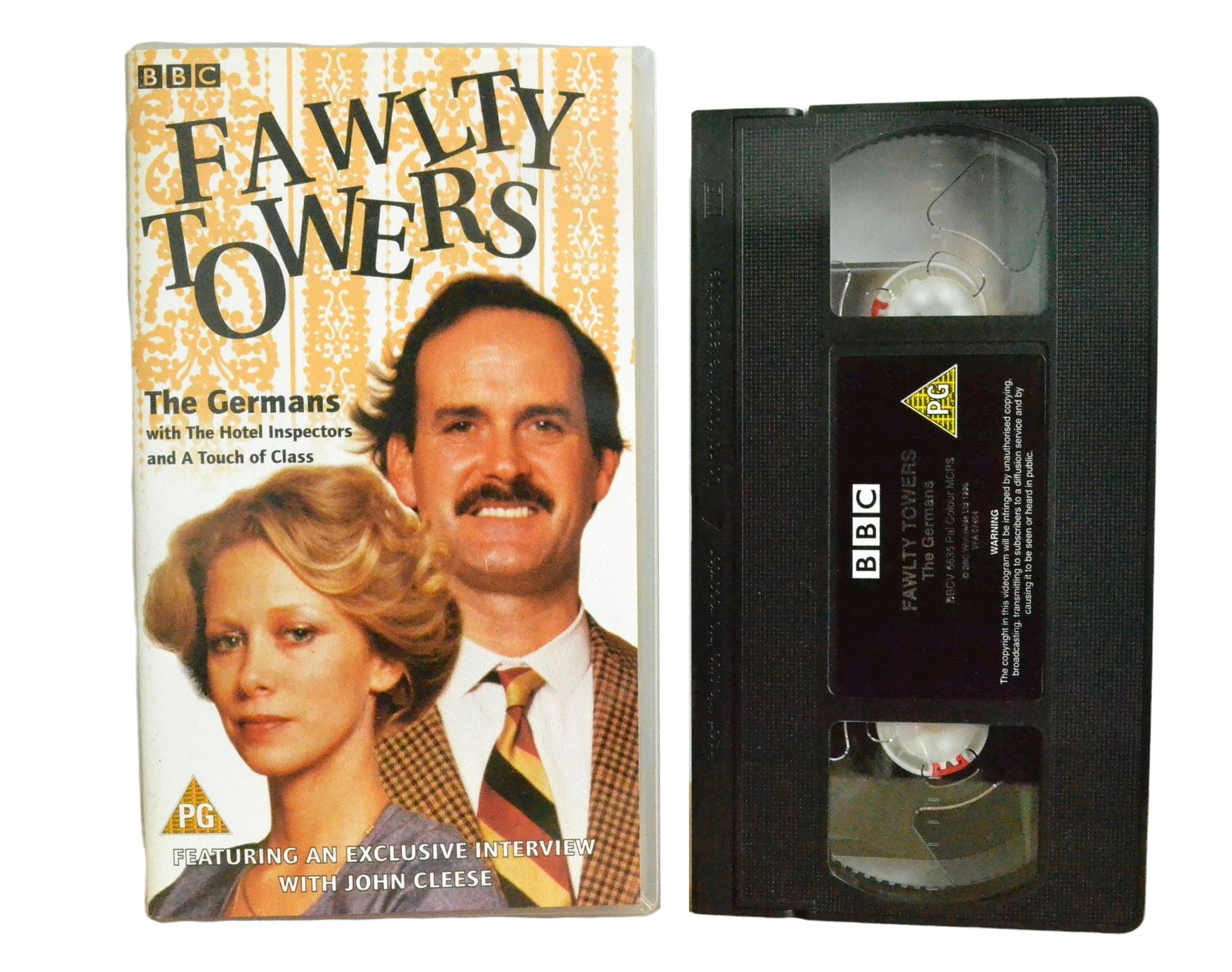 Fawlty Towers - The Germans - John Cleese - BBC Video - Comedy - Pal VHS-