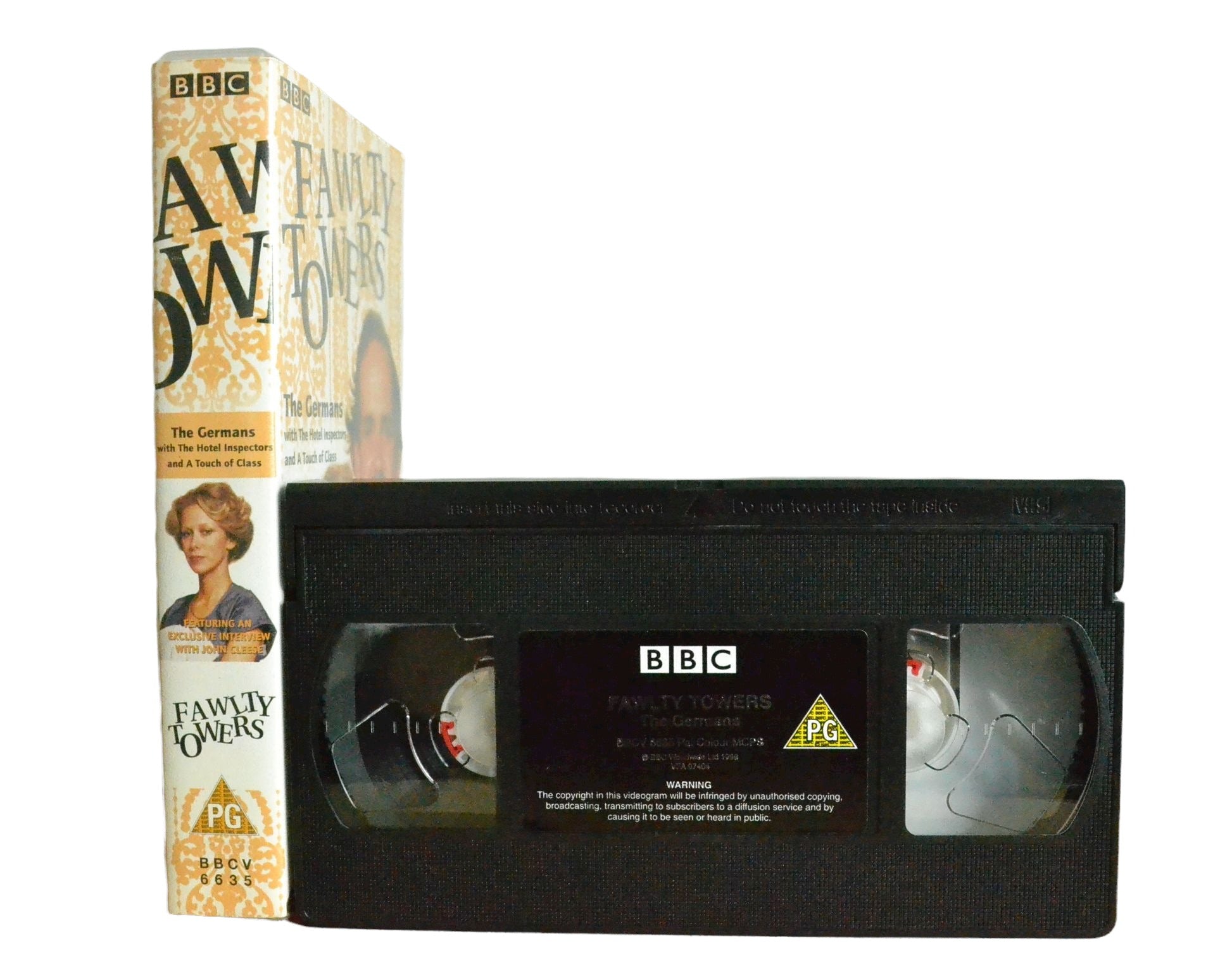 Fawlty Towers - The Germans - John Cleese - BBC Video - Comedy - Pal VHS-