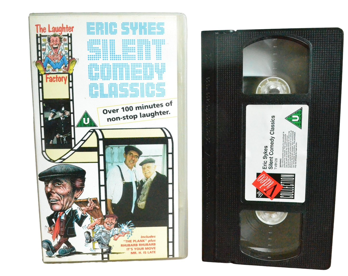 Eric Sykes Silent Comedy Classics - Eric Sykes - The Video Collection - TV8126 - Comedy - Pal - VHS-