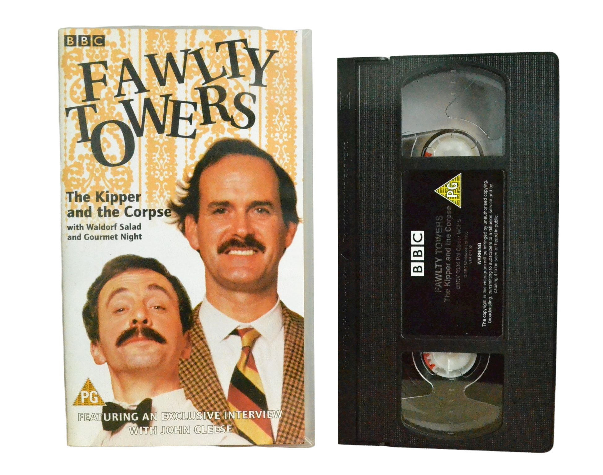 Fawlty Towers - The Kipper and The Corpse - John Cleese - BBC Video - Comedy - Pal VHS-