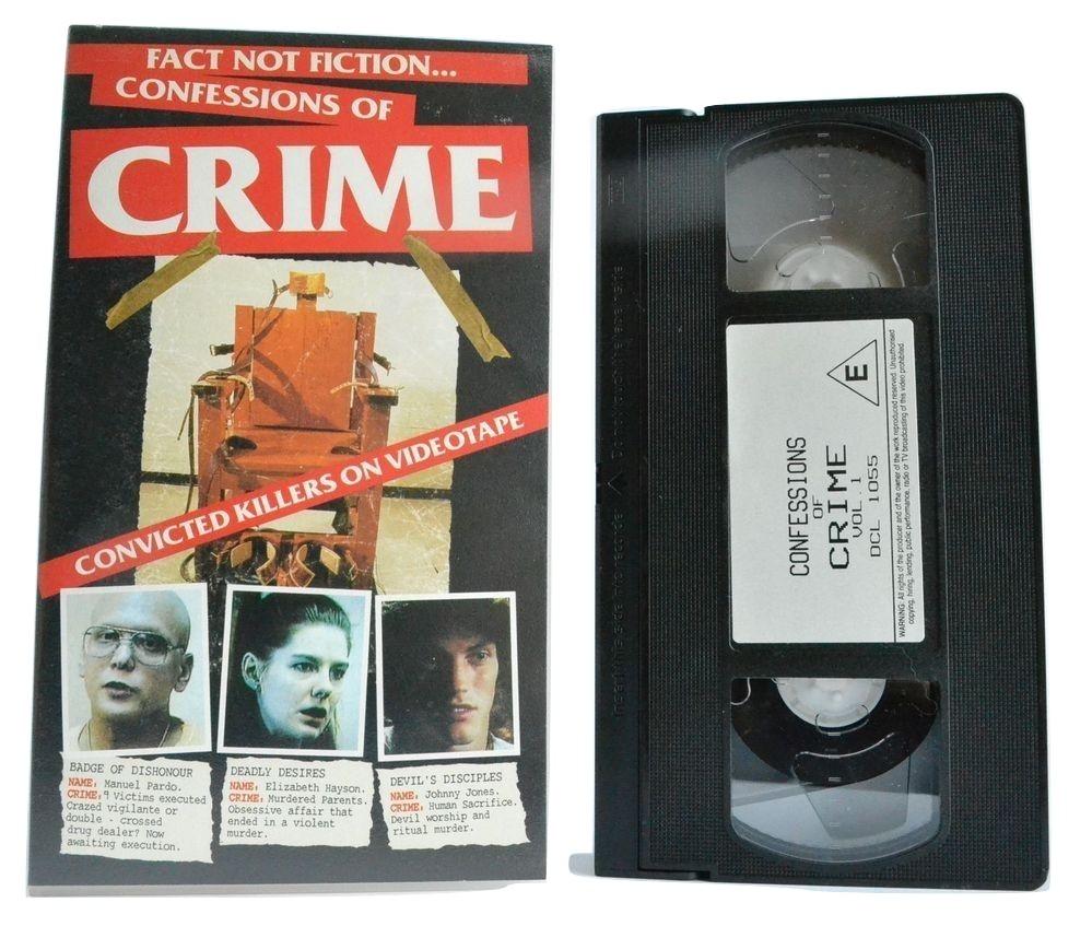 Confessions Of Crime: My Will Be Done (True Crime) Video Tape [Pardo, Haysom] VHS-