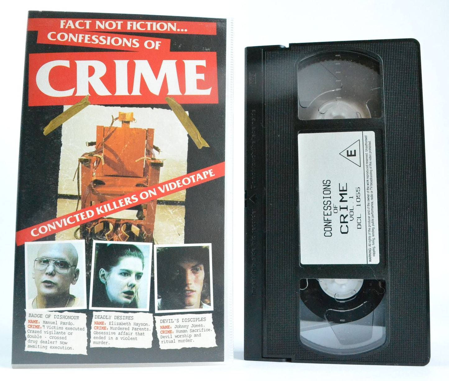 Confessions Of Crime: My Will Be Done (True Crime) Video Tape [Pardo, Haysom] VHS-