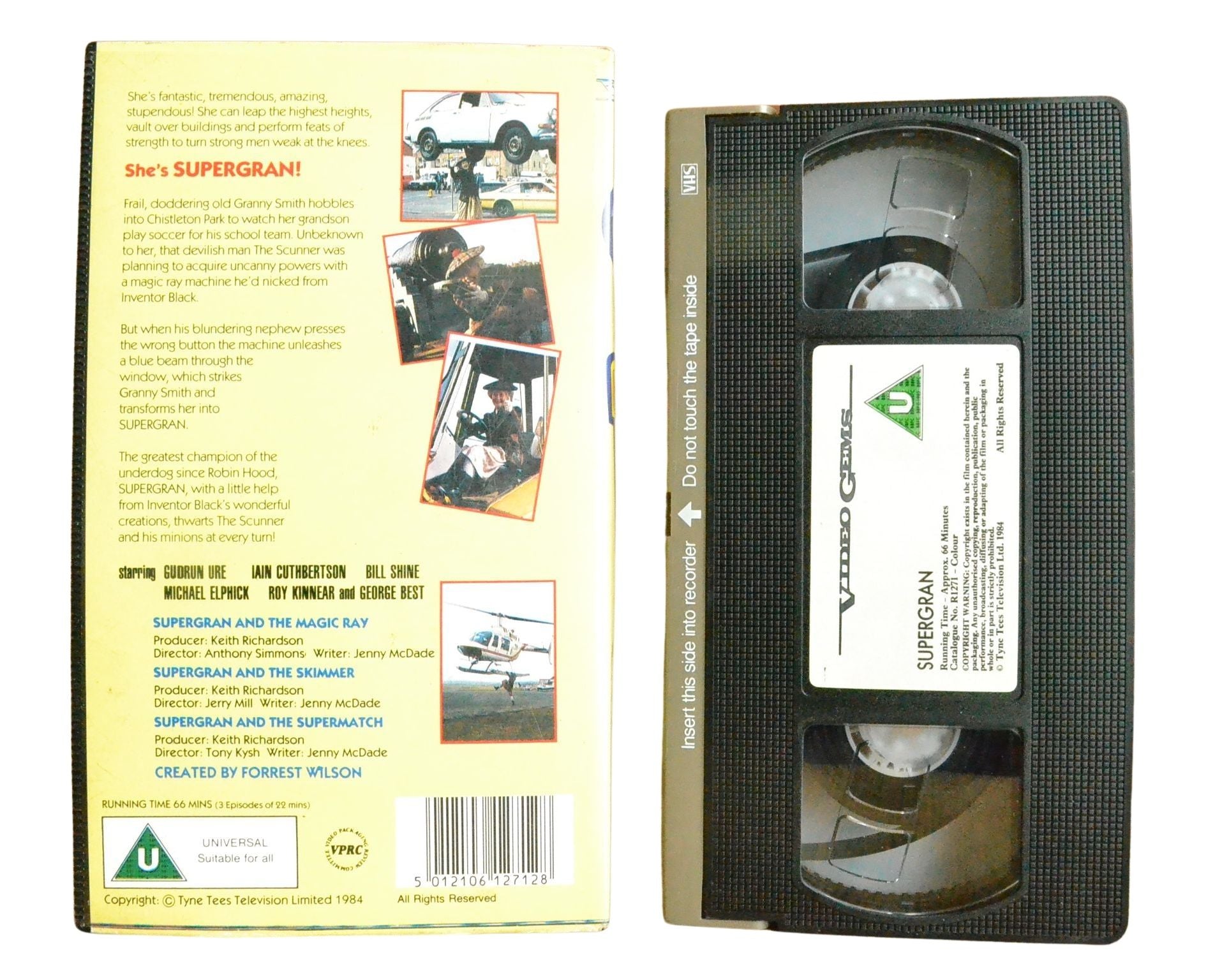 Supergran - Gudrun Ure - Children’s - Pal VHS-