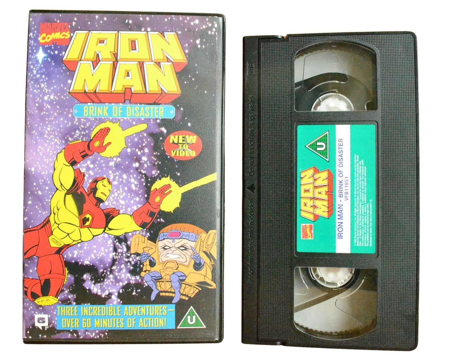 Iron Man: Brink of Disaster - Children’s - Pal VHS-