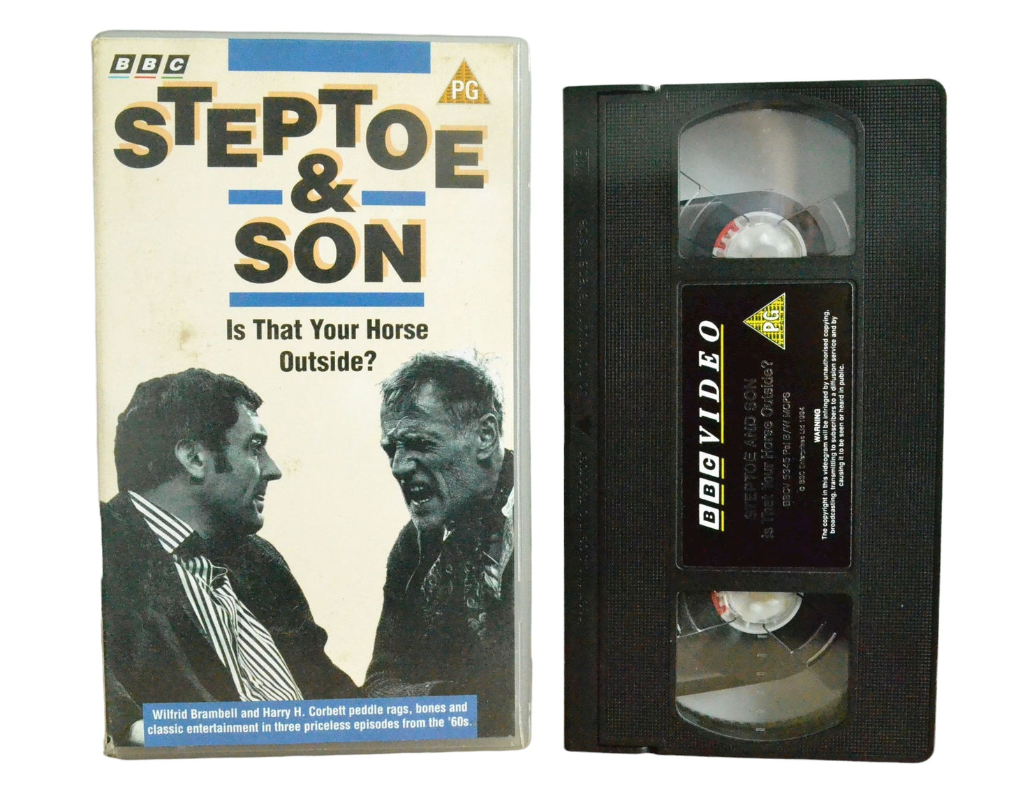 Steptoe & Son - Is That Your Horse Outside? - Wilfrid Brambell - BBC Video - Comedy - Pal VHS-