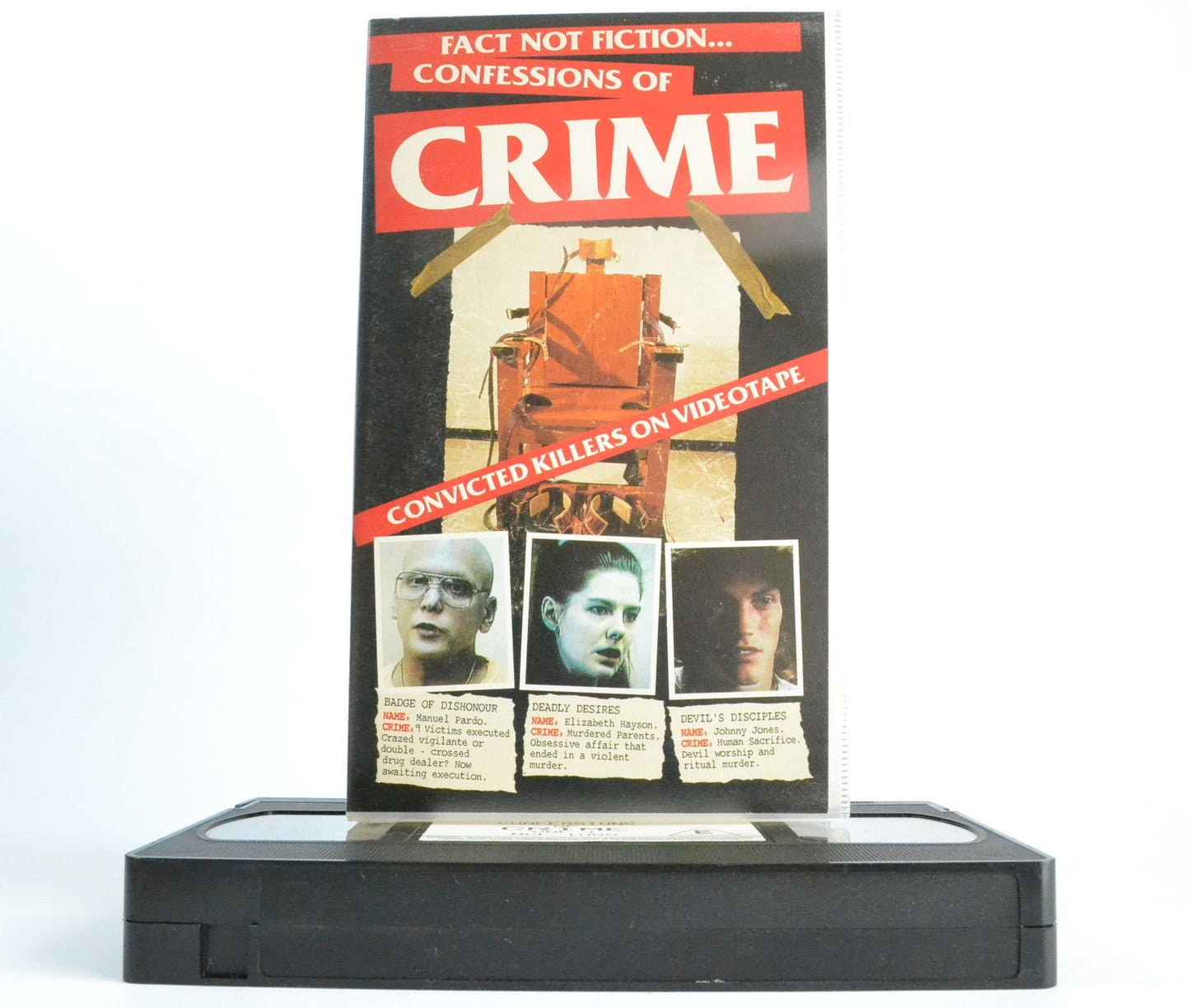 Confessions Of Crime: My Will Be Done (True Crime) Video Tape [Pardo, Haysom] VHS-