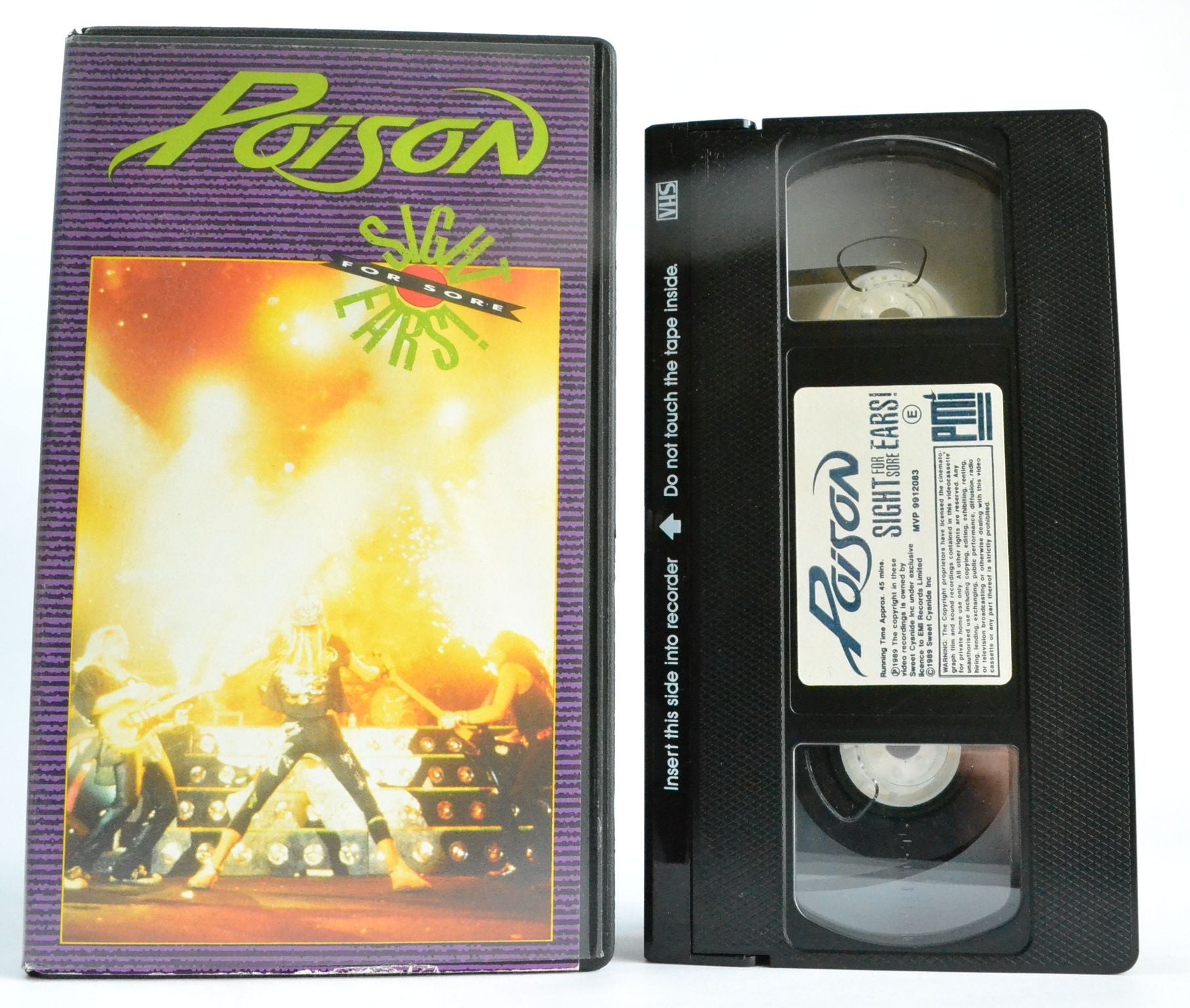 Poison: “Sight For Sore Ears” - Bret Michaels [Still Touring] Rock Music - VHS-