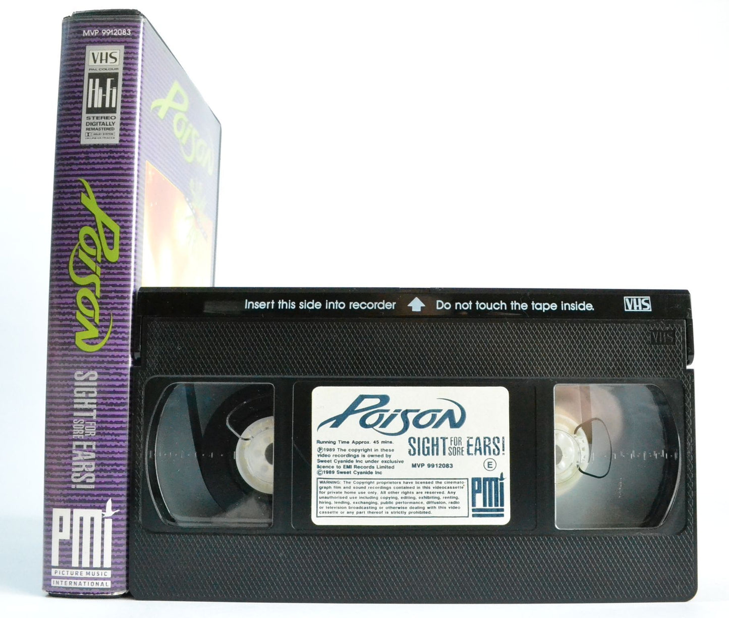 Poison: “Sight For Sore Ears” - Bret Michaels [Still Touring] Rock Music - VHS-