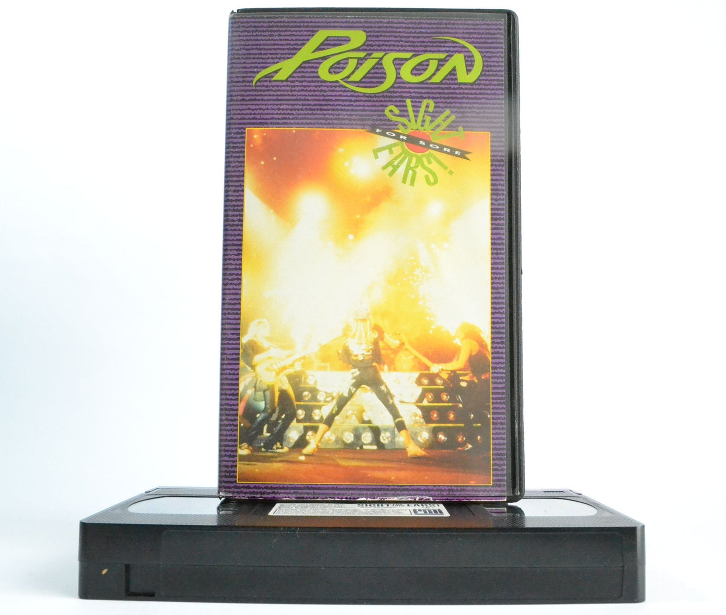 Poison: “Sight For Sore Ears” - Bret Michaels [Still Touring] Rock Music - VHS-