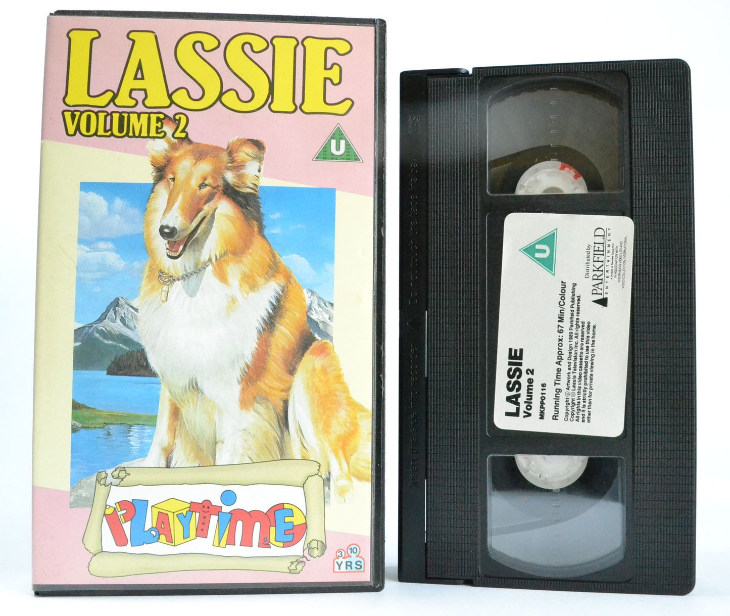 Lassie (Vol.2): Playtime [3-10 Yrs] - The Visitor/The Dream Sleeper - Children - VHS-