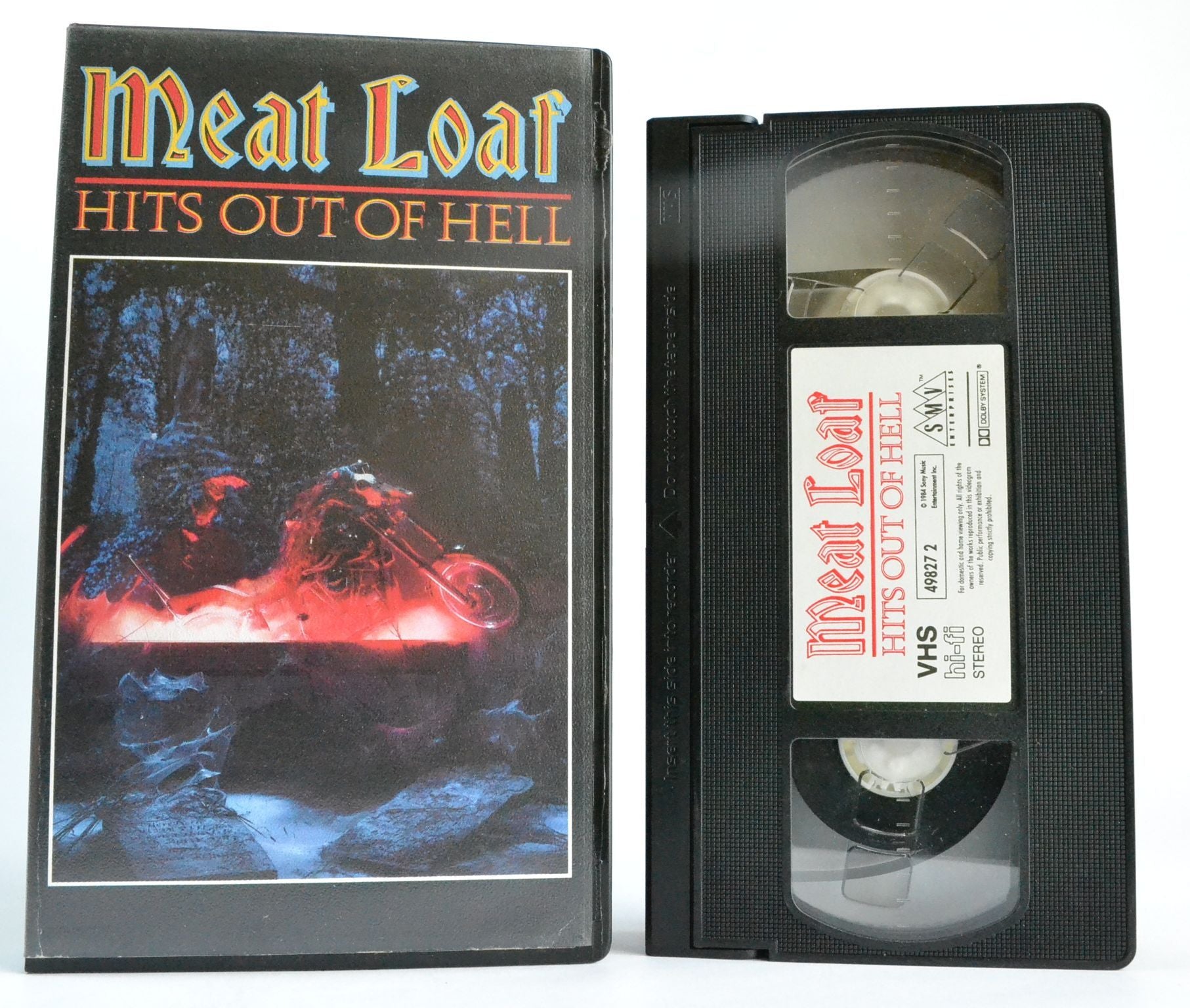 Meat Loaf: Hits Out Of Hell: 9 Full Length Classic Tracks [Razors Edge] Rock - VHS-