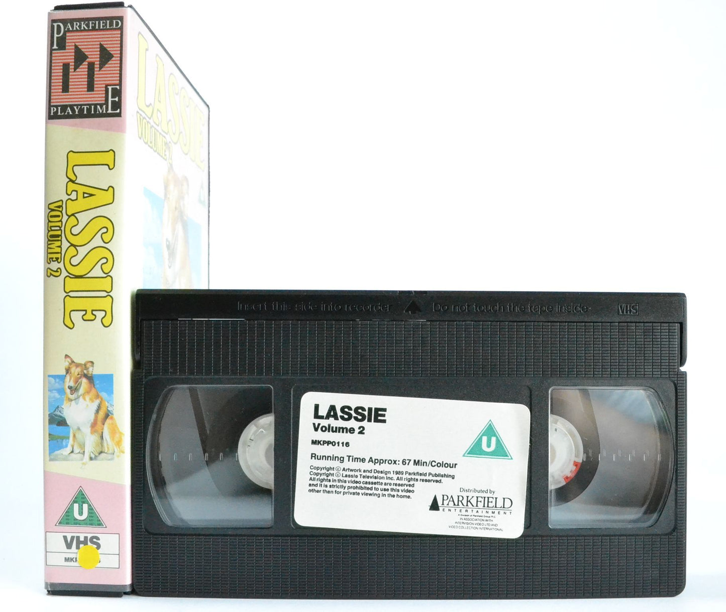 Lassie (Vol.2): Playtime [3-10 Yrs] - The Visitor/The Dream Sleeper - Children - VHS-