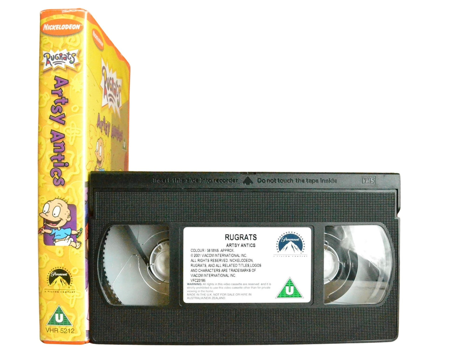 Rugrats: Artsy Antics - Children’s - Pal VHS-