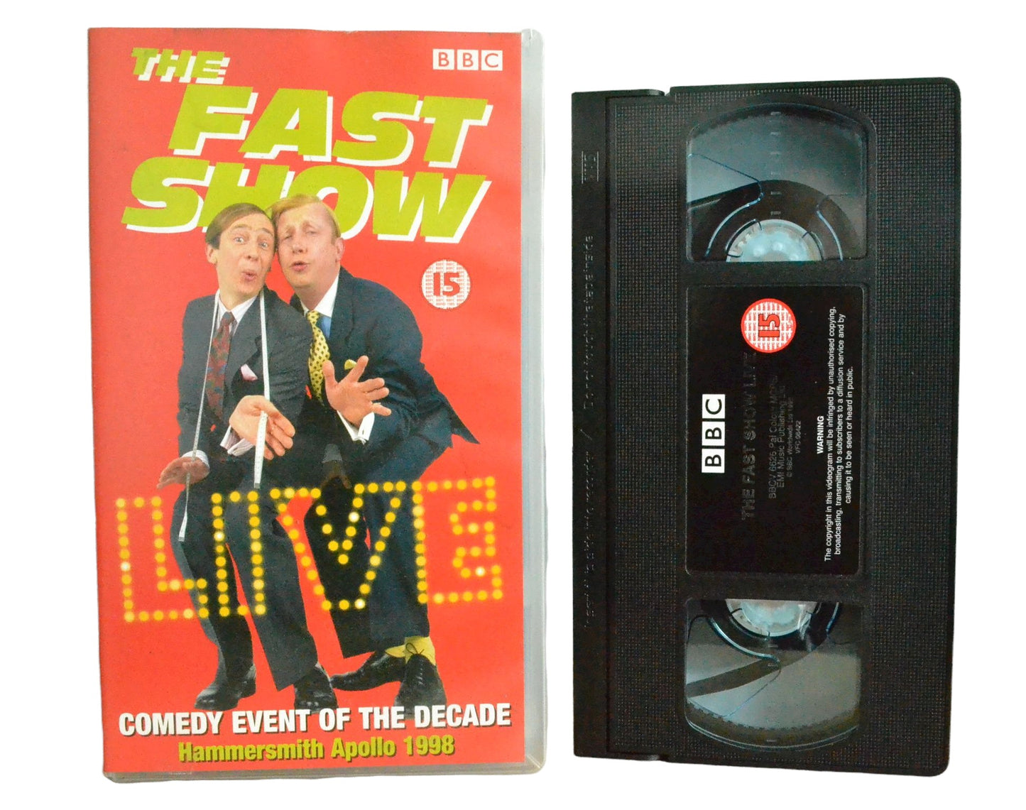 The Fast Show Live (Comedy Event of the Decade) - Paul Whitehouse - BBC Video - Comedy - Pal VHS-