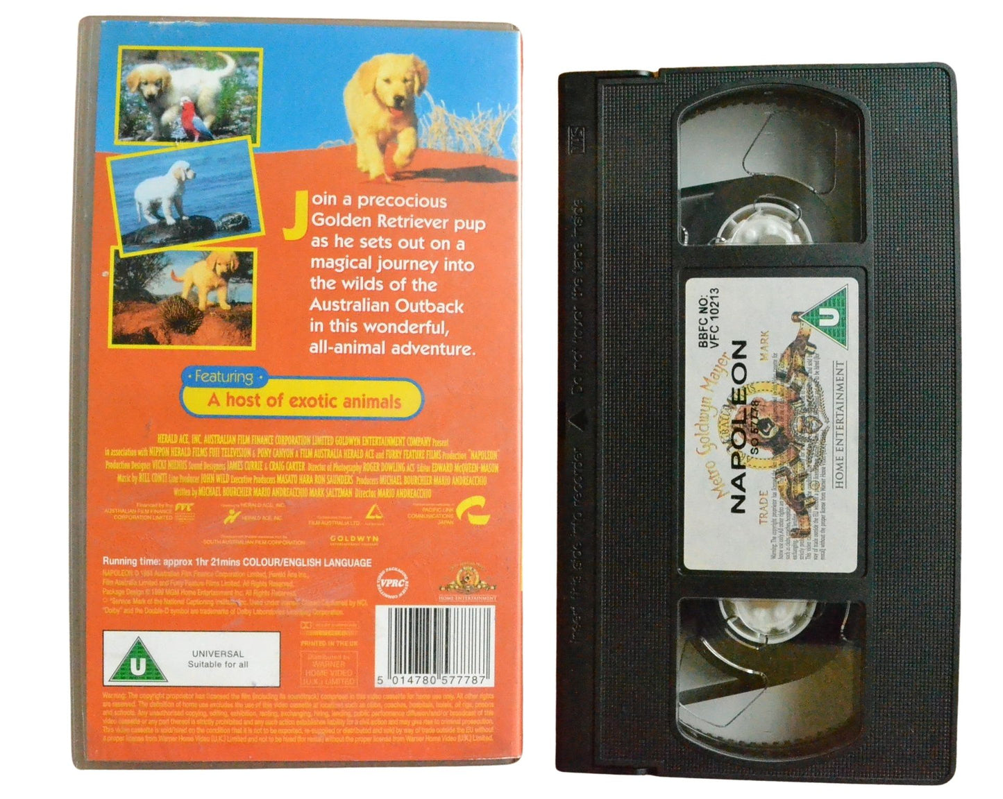 Napoleon - Jamie Croft - Children’s - Pal VHS-