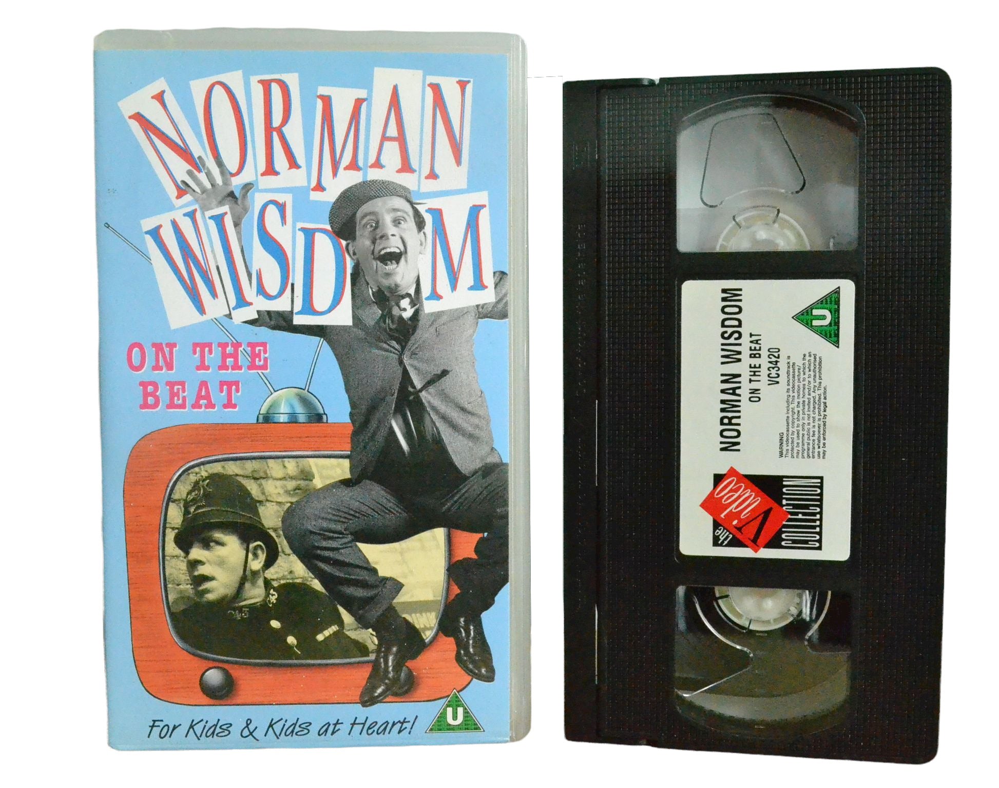 Norman Wisdom On The Beat - Norman Wisdom - The Video Collection - Comedy - Pal VHS-