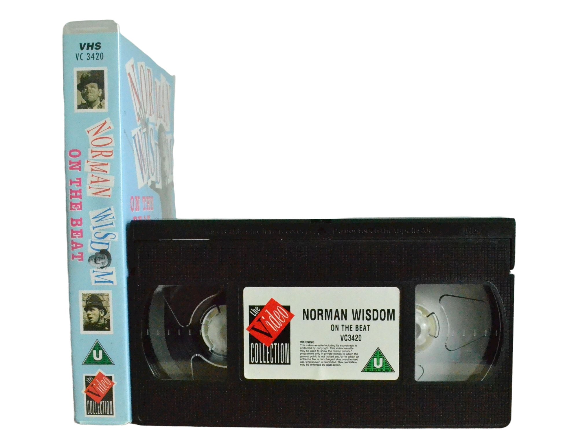 Norman Wisdom On The Beat - Norman Wisdom - The Video Collection - Comedy - Pal VHS-