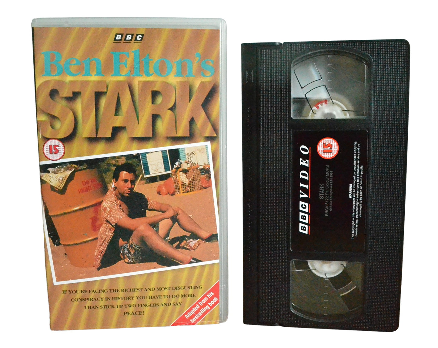 Stark - Ben Elton's - Ben Elton - BBC Video - BBCV5122 - Comedy - Pal - VHS-