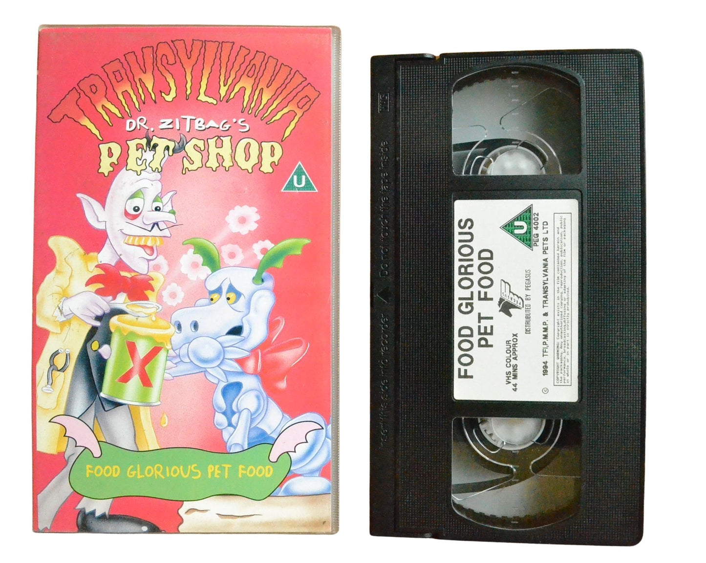 Transylvania: Dr. Zitbag's Pet Shop - Children’s - Pal VHS-