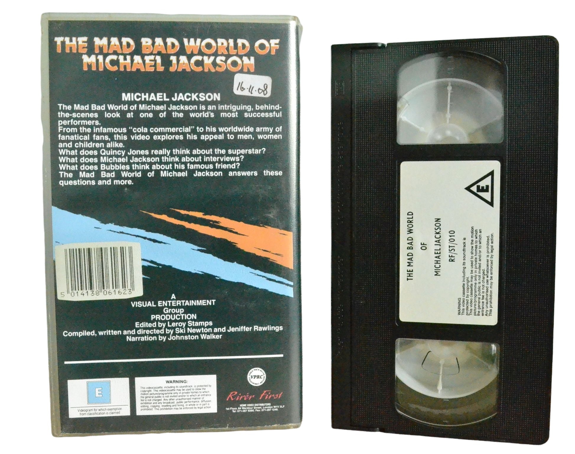 The Mad Bad World Of Michael Jackson - Michael Jackson - River First Video - Music - Pal VHS-