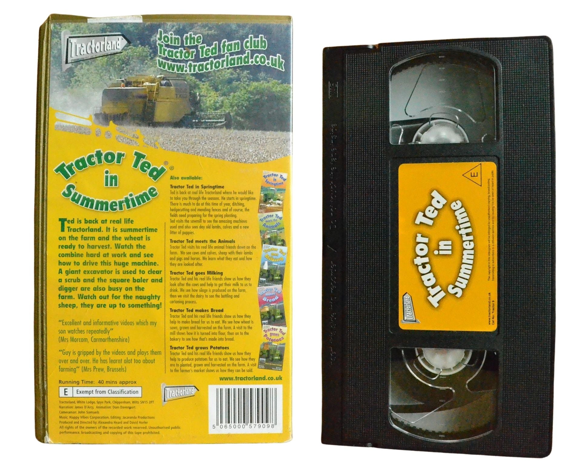 Tractor Ted in Summertime - Children’s - Pal VHS-