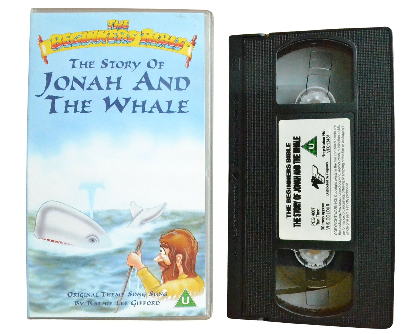 The Beginners Bible: The story of Jonah and The Whale - Children’s - Pal VHS-