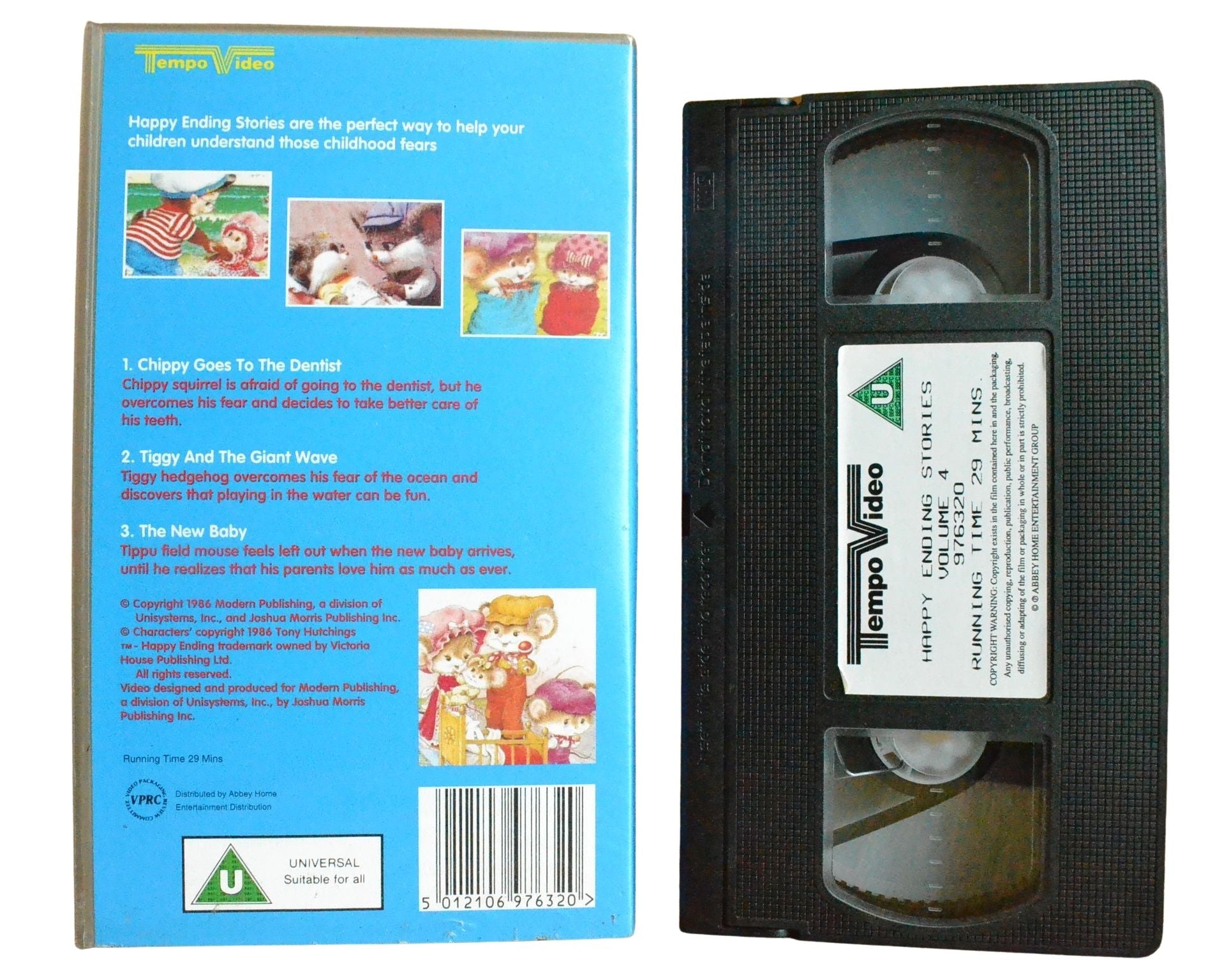 Happy Ending Stories: Volume 4 - Children’s - Pal VHS-