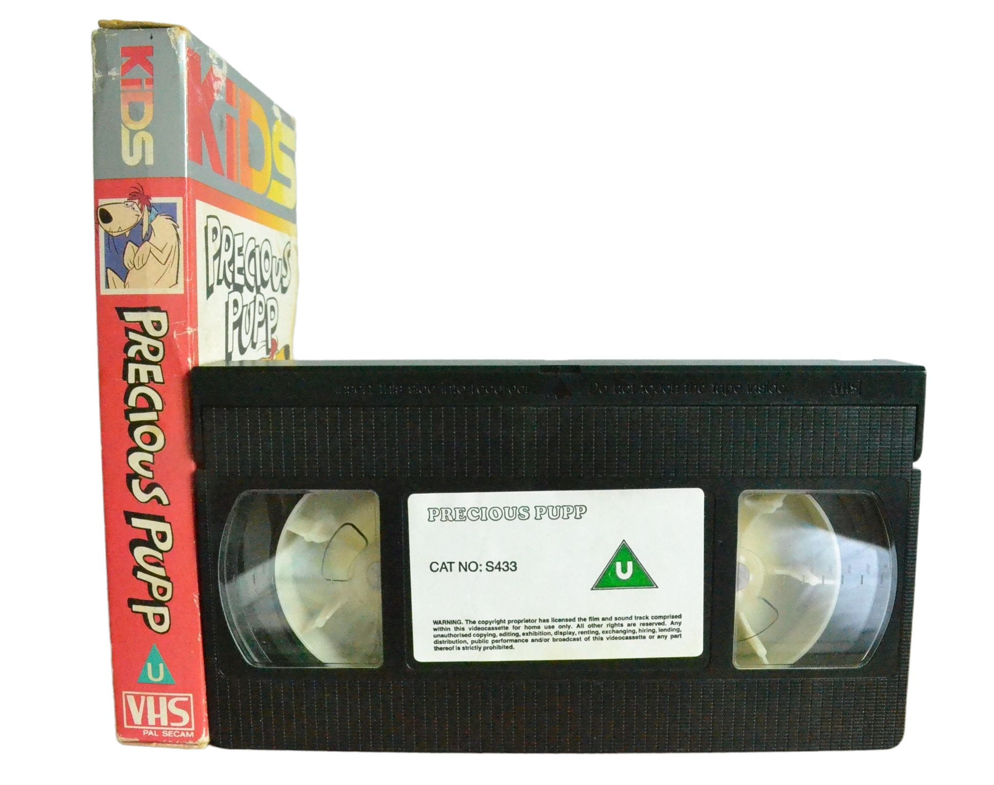 Kids Precious Pupp - Worldvision Home Video Inc. - Carton Box - Pal VHS-