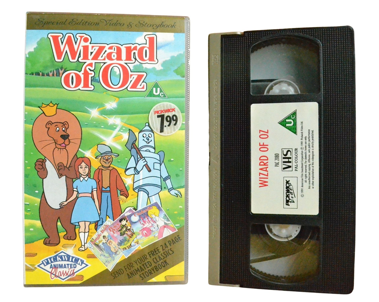 Wizard of OZ - Children’s - Pal VHS-