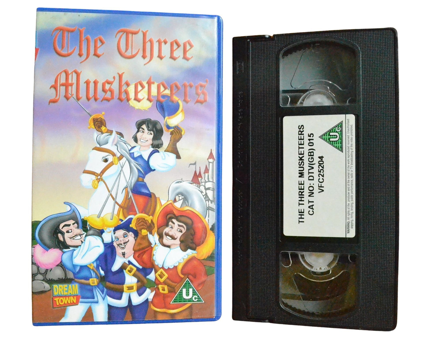 The Three Musketeers - Children’s - Pal VHS-