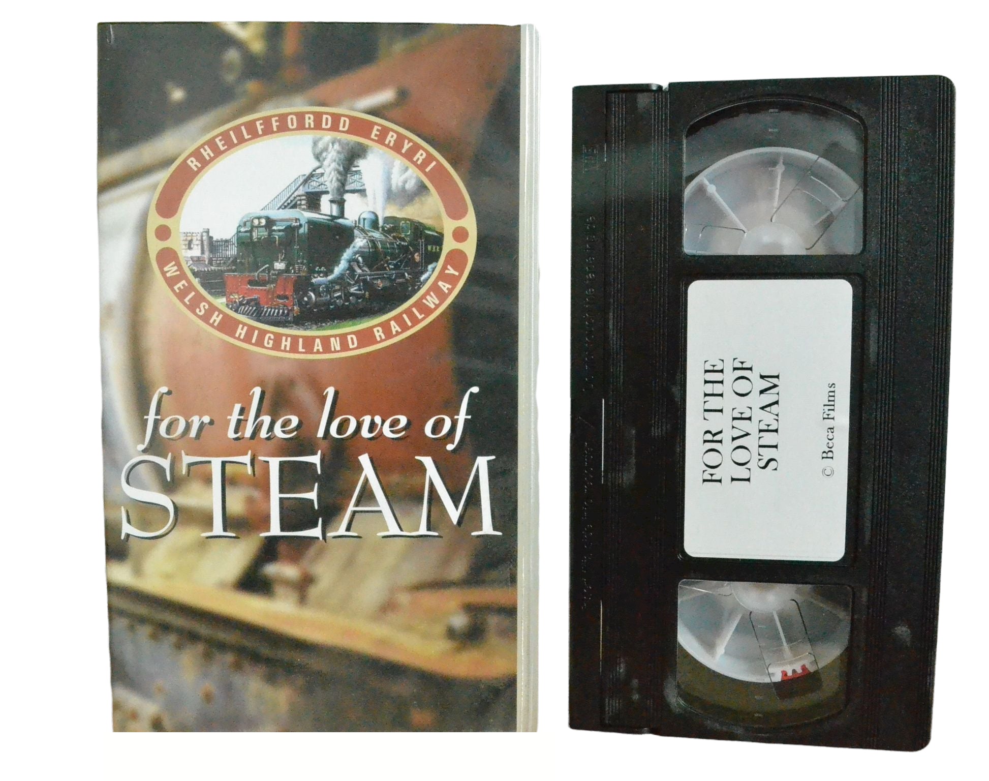 For The Love Of Steam - Andrew Carter - Vintage - Pal VHS-