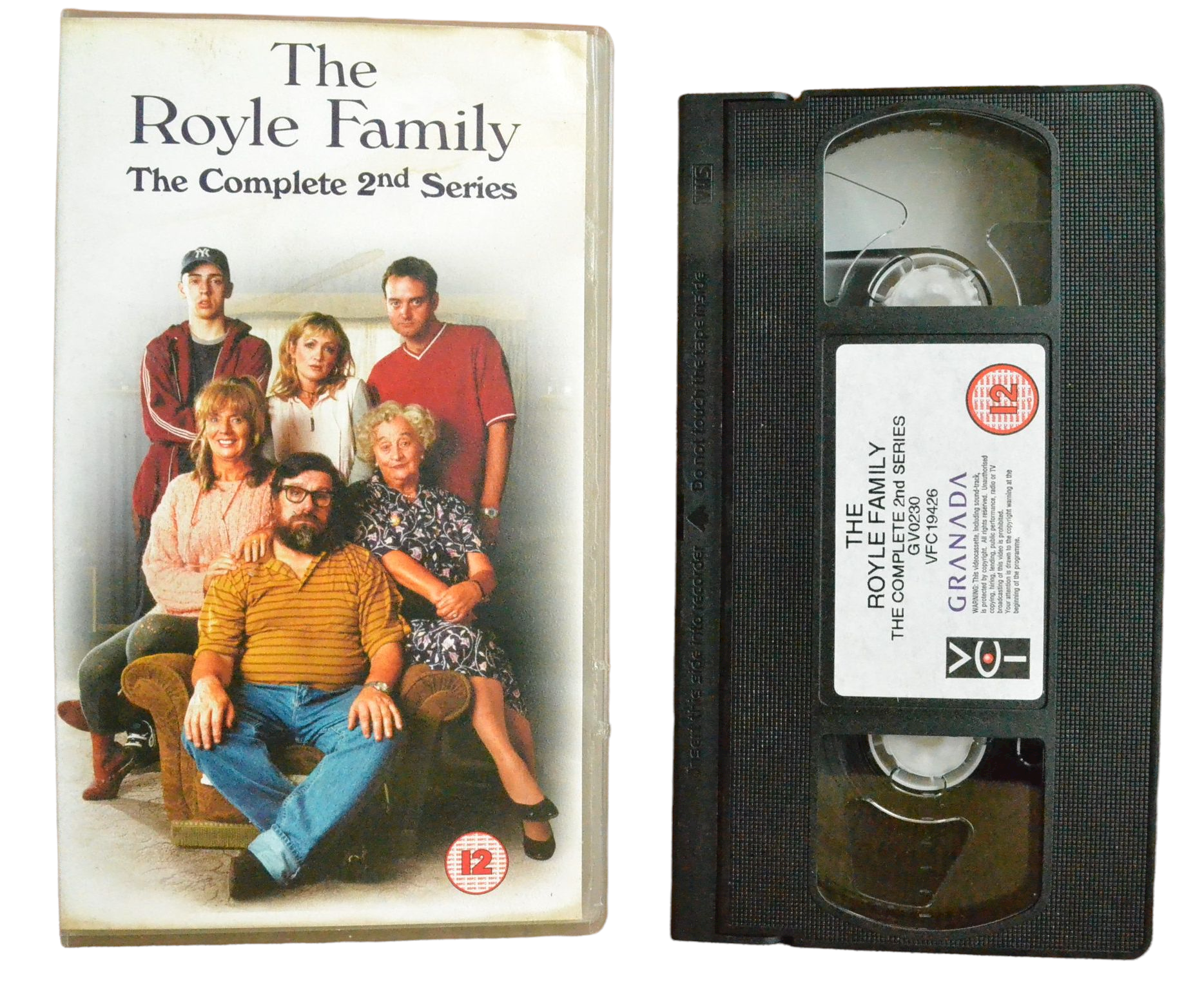 The Royle Family: The Complete 2nd Series - Caroline Aherne - Granada - Vintage - Pal VHS-