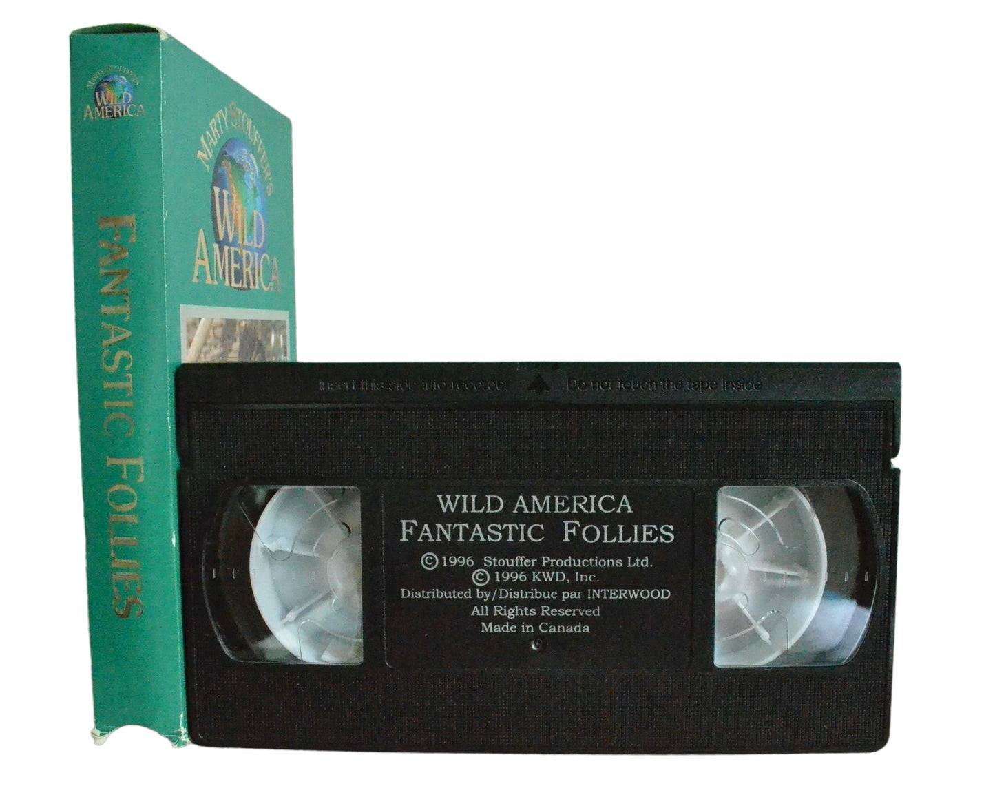 Marty Stouffer's Wild America Fantastic Follies - Interwood - Carton Box - Pal VHS-