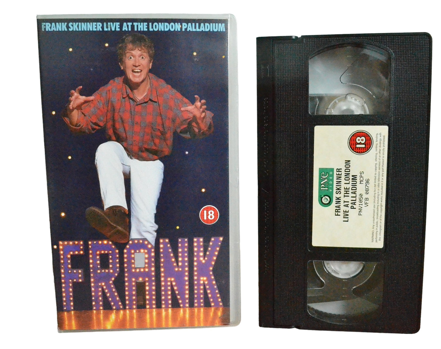 Frank Skinner Live At The London Palladium - Frank Skinner - Pne Video - PNV1050 - Comedy - Pal - VHS-