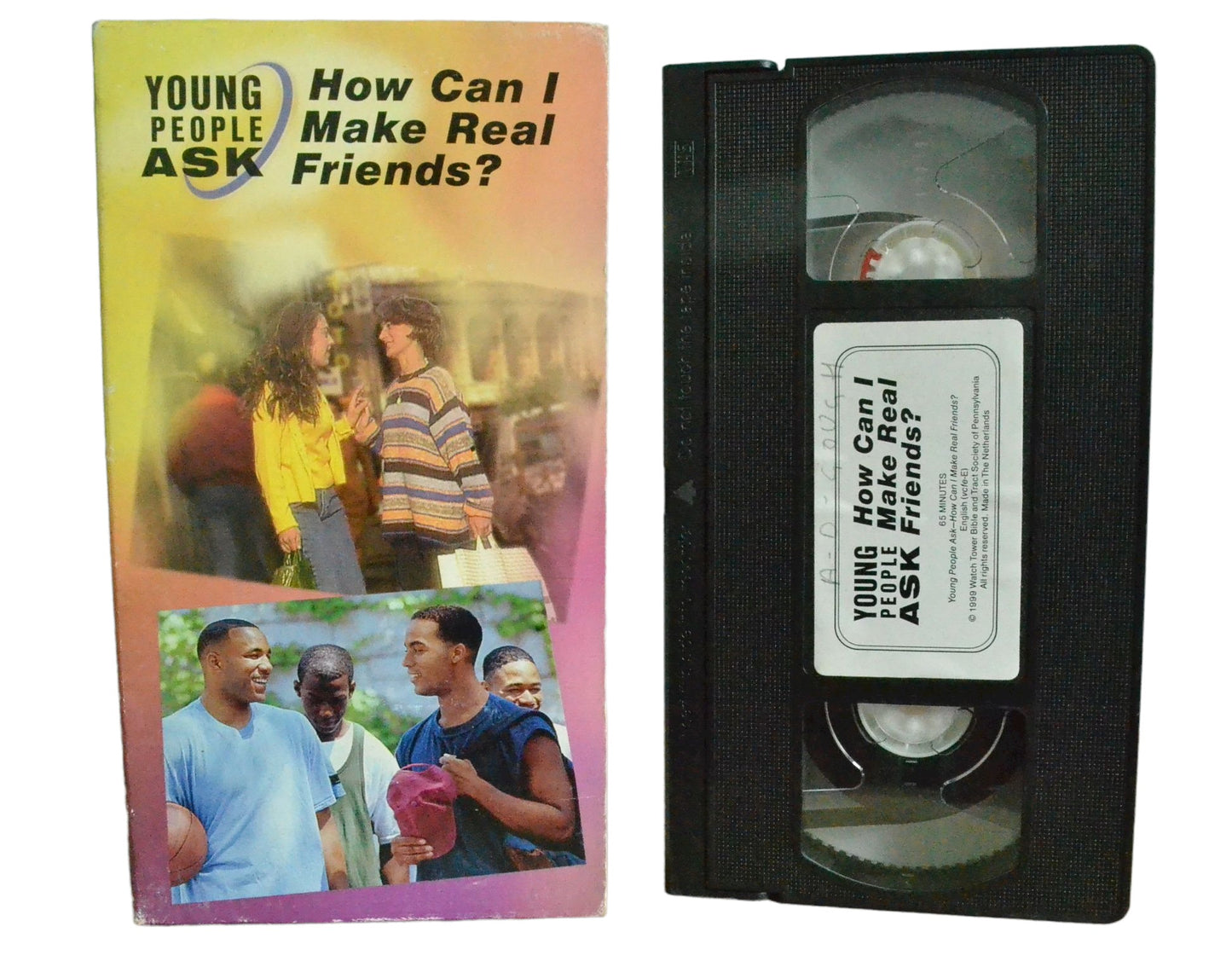 How Can I Make Real Friends? - Young People Ask - Carton Box - Pal VHS-