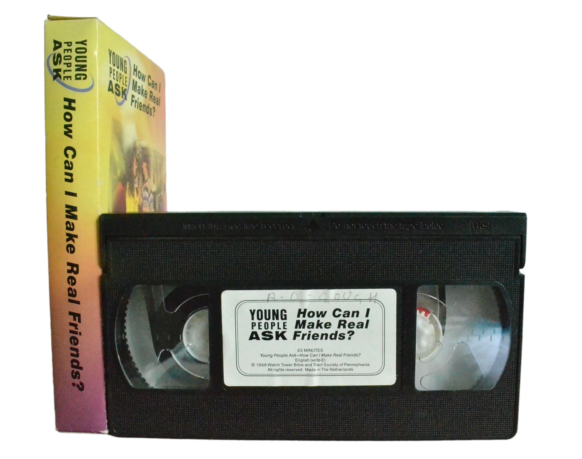 How Can I Make Real Friends? - Young People Ask - Carton Box - Pal VHS-